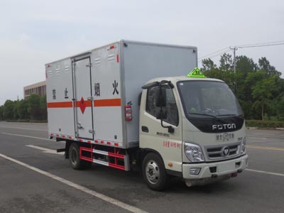 江特牌JDF5041XRQB6型易燃?xì)怏w廂式運輸車